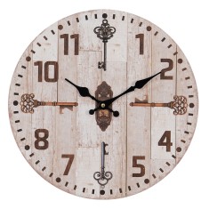 Ceas perete Keys 34x4 cm