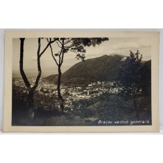 BRASOV , VEDERE GENERALA , CARTE POSTALA , INTERBELICA