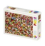 Cumpara ieftin Puzzle adulti D-Toys High Difficulty - Candy, 1000 piese