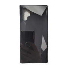 Husa silicon si acril cu textura diamant Samsung Note 10 Plus , Note 10+ , Negru