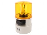 Sirenă și Lumină Rotativă 24VDC S125D-WS-24-A