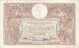 FRANTA 100 francs 2-2-1939 VF!!!