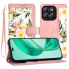 Husa Flip Roz Honor X8b Techsuit FlipCraft Protectie Zgarieturi Socuri
