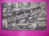 HOPCT 12982 VILLEFRANCHE S SAONE -ANUL 1920 -FRANTA -STAMPILA-TIMBRU --CIRCULATA