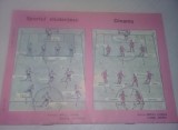 Revista REGIA FOTBALISTICA,SPORTUL STUDENTESC/DINAMO Campionat 1988,divizia A