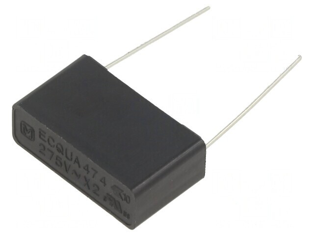 Condensator Polipropilenă ECQUA 0,47uF THT