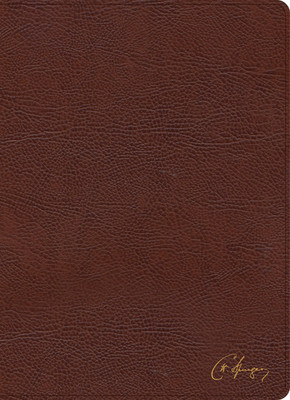 KJV Spurgeon Study Bible, Brown Bonded Leather foto