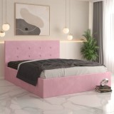 Pat Tapitat Elys Roz Catifea Premium Transport oriunde &icirc;n Rom&acirc;nia