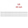 Set barete led LG 43 inch 43UF6407 UF64_UHD 3 barete x 8 leduri, Oem