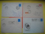 HOPCT PLIC NR 613 SET 4 PLICURI MUZICA / MUZICIENI ROMANI 1980-1981 -ROMANIA-IASI