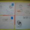 HOPCT PLIC NR 613 SET 4 PLICURI MUZICA / MUZICIENI ROMANI 1980-1981 -ROMANIA-IASI