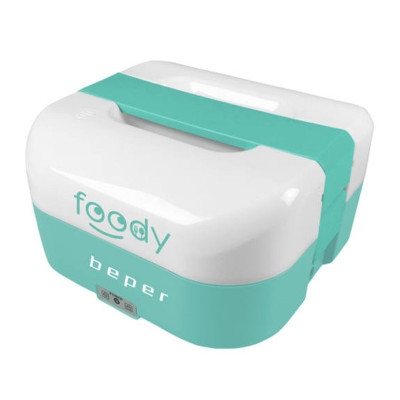 Cutie electrica pentru alimente Foody Beper, 35/50 W, 1600 ml, alimentare auto, Verde foto