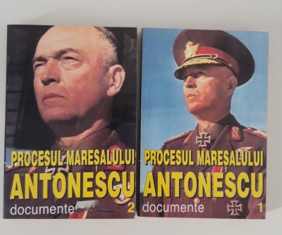 Istorie Procesul Maresalului Antonescu doua volume foto