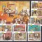 Redonda 1982 Disney 101 dalmatieni serie + bloc MNH