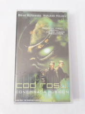 Caseta video VHS originala film tradus Ro - Cod Rosu: Conspiratia Rubicon foto