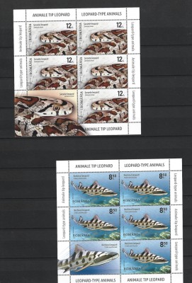 ROMANIA 2020 - ANIMALE TIP LEOPARD, MINICOLI, MNH - LP 2290 foto