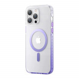 Cumpara ieftin Husa Cover Kingxbar&amp;PQY Ice Crystal Series pentru iPhone 14 Pro Purple
