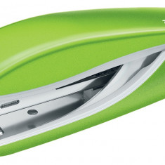 Capsator Metalic Leitz Wow 5528 Mini Nexxt Series, 10 Coli, 1000 Capse P2 Incluse, Verde