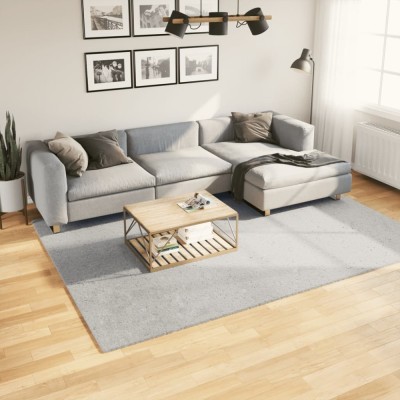 vidaXL Covor HUARTE, fir scurt, moale și lavabil, gri, 200x280 cm 375081 foto