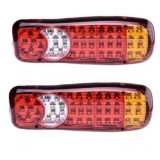 2 x Lumina spate, remorca stanga dreapta Renault,Iveco,DAF, Bus Van LED 12v