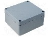 Carcasa aluminiu, 162mmx163mmx91mm, IP66, IP67, FIBOX - ALN 161609