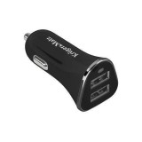 Alimentator auto DUAL USB 2.4A negru Kruger&amp;Matz, KRUGER And MATZ