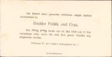 A881 Anunț naștere, 1930, familia de evrei Pollak, Timișoara
