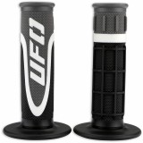 Mansoane Motocross Ufo Axiom Negru/Gri - Prindere Sigură, Control Excelent