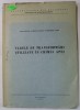 TABELE DE TRANSFORMARI UTILIZATE IN GEOGRAFIA APEI de VALER TRUFAS ...GHEORGHE VISAN , 1974