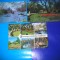 HOPCT LOT 1993 -GRADINA /PARCUL CISMIGIU BUCURESTI -3 CARTI POSTALE-CIRCULATE