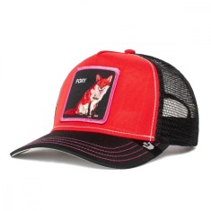 Sapca Goorin Brothers trucker foxy trip rosu - Cod 72897 foto