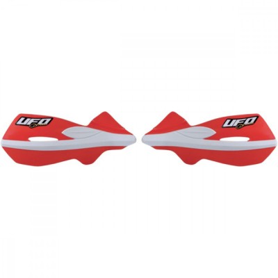 Set protectii maini UFO Patrol, rosu/alb 22mm Cod Produs: MX_NEW PM01642070 foto