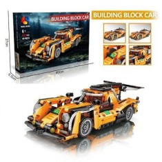 Set cuburi constructie Masina de curse 483 piese