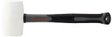 Ciocan Cauciuc Alb Coada Fibra Sticla Plus / 0.68Kg