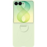Husa pentru Samsung Galaxy Z Flip8 F776, Silicone Ring Magnet, Verde EF-EF776CGEGWW