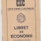 bnk div CEC - Libret economii RPR - 1952