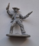 JUCARIE VECHE FIGURINA - COMUNIST - COLECTIE - ROMANEASCA - COWBOY PISTOLAR