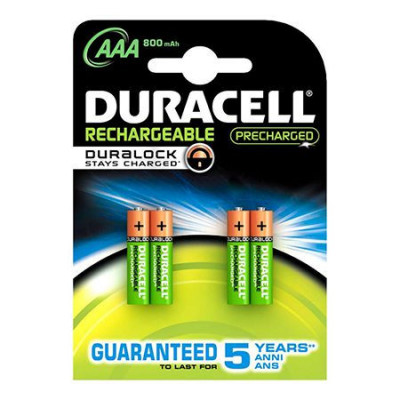 Acumulator HR3 AAA 800mAh blister 2 buc Duracell foto