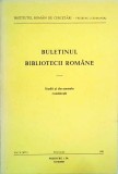 Buletinul Bibliotecii Romane. Studii si documente Romanesti, volumul X