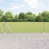 Cumpara ieftin Gard hexagonal cu baza din beton 25 x 0,6 m Otel Galvanizat
