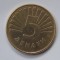 5 DENARI 2008 MACEDONIA