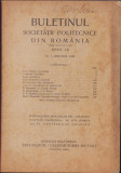 HST 419SP Buletinul Societății Politechnice din Rom&acirc;nia semnat acad B&acirc;rglăzan Tm