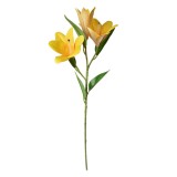 Cumpara ieftin Set 3 flori artificiale galbene verzi 17x12x71 cm