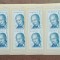 TIMBRE ROMANIA MNH LP1714 a Centenar Serdar Sengor- LOT de 5 blocuri de 4 timbre