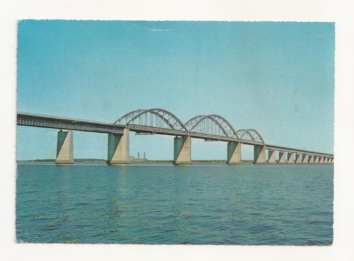 AM2- Carte Postala - DANEMARCA- The Storstrom Bridge, circulata