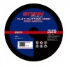STERN. Set 10 discuri abrazive taiere metal pentru polizor unghiular 180x2.5 mm