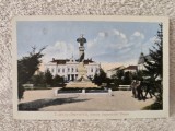 Carte Postala Statuia imparatului Traian Turnu Severin 1918, Circulata, Printata