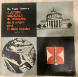 Vasile Tomescu Cultura Muzicala in Romania