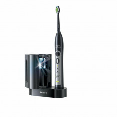 Periuta de dinti electrica Philips Sonicare FlexCare HX6971/59, 31000 miscari de curatare/minut, 3 moduri, 1 capat, Steriliziator UV, Negru foto