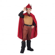 Costum Print Robin pentru copii 4-6 ani 110-122 cm